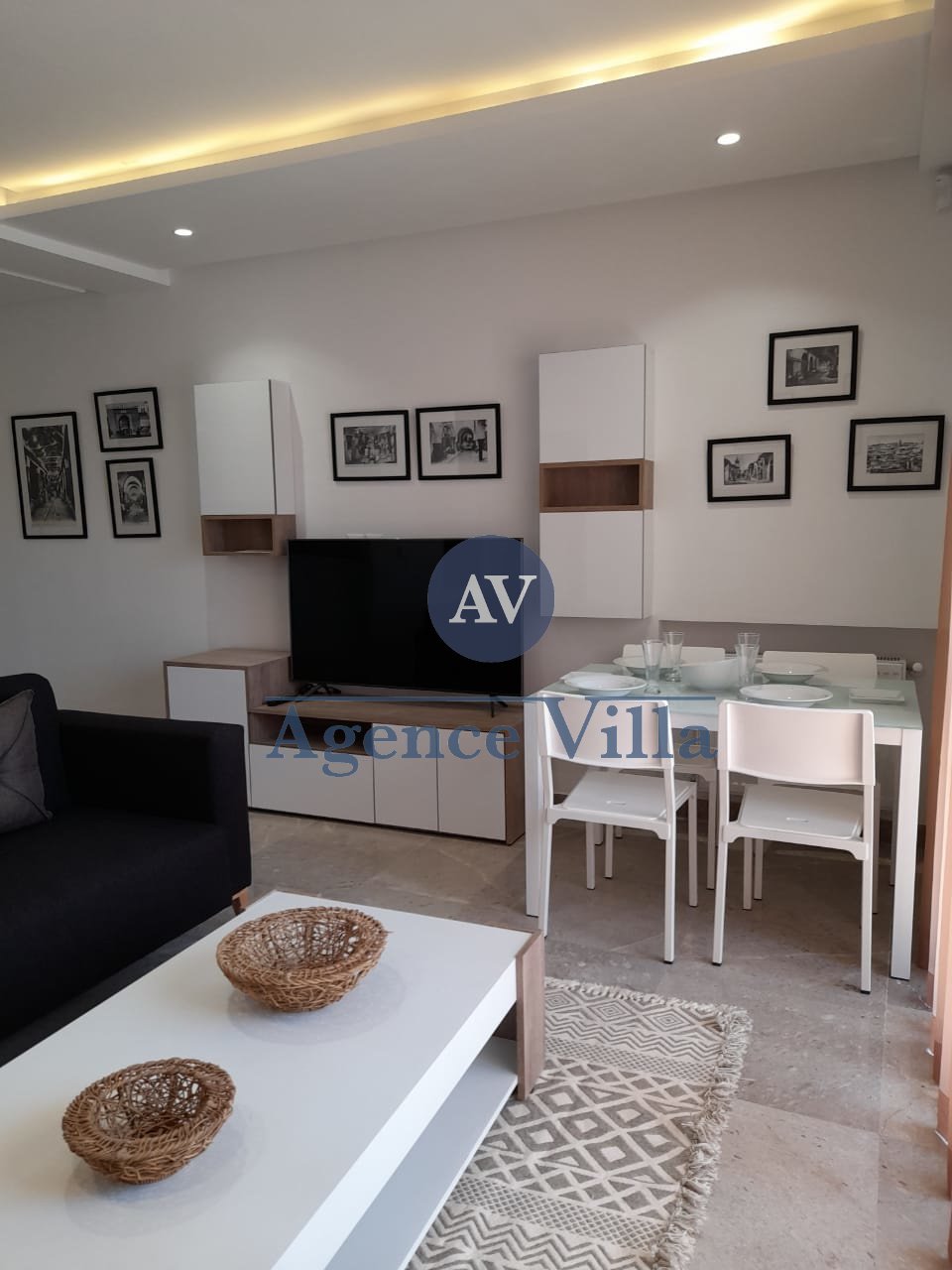 Appartement s1 meublé aux jardins de carthage