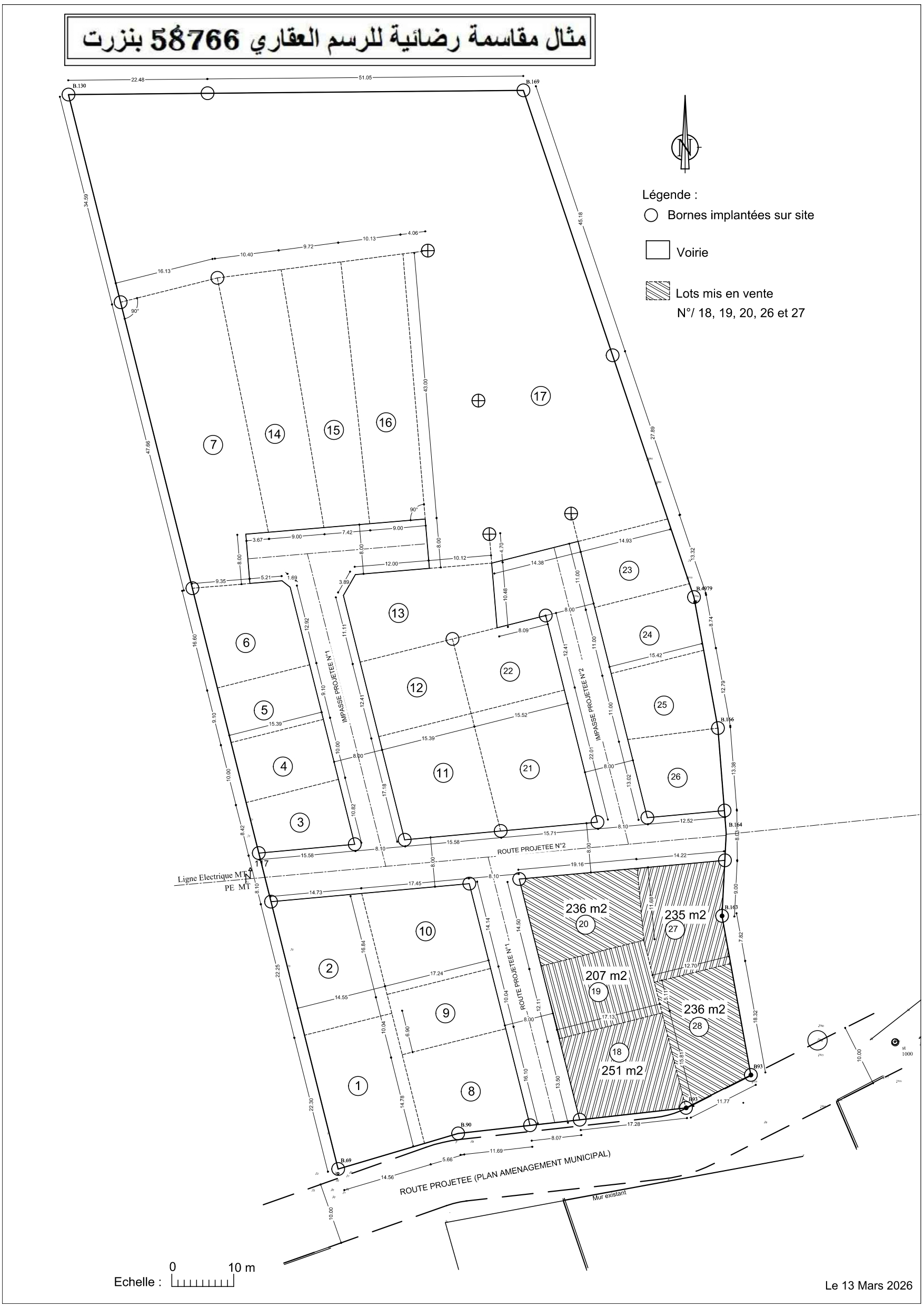 Lots zone urbaine