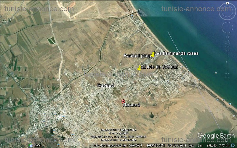 Terrain raoued