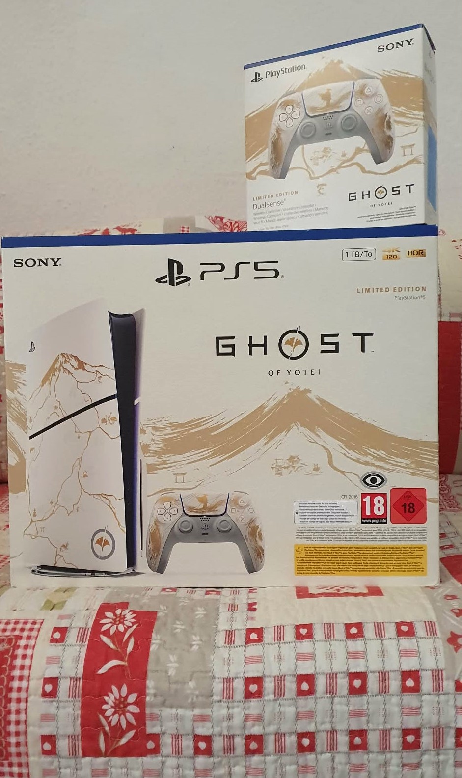 Deux packs ps5 cachetee importée
