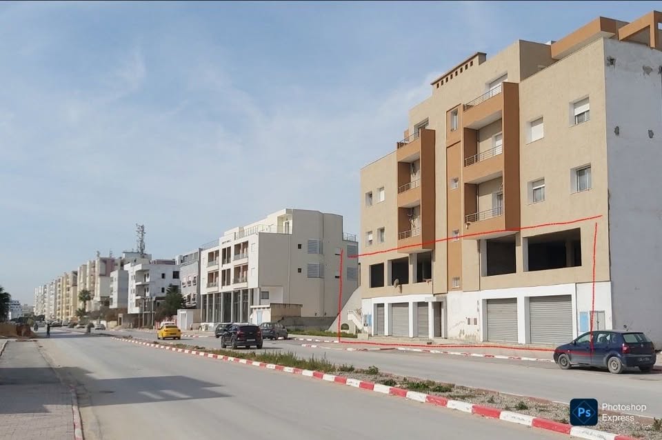 A l o u e r espace commercial à ain zaghouan nord