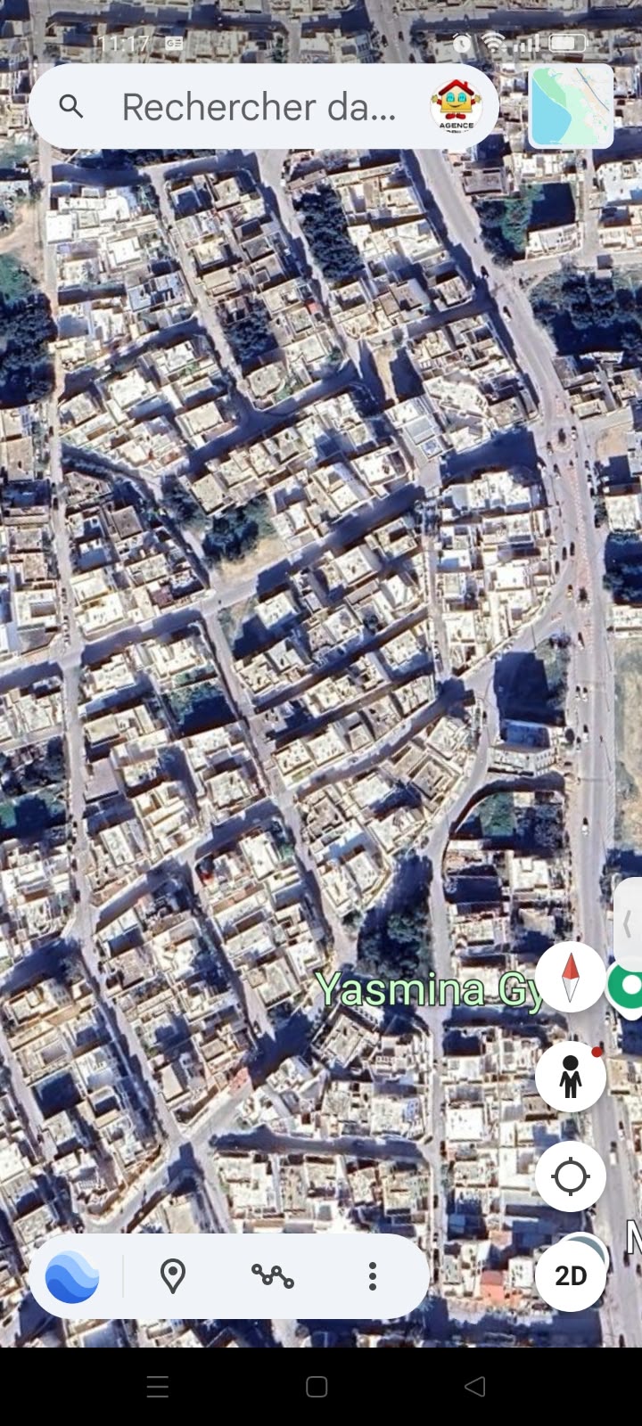 Terrain constructible 406 m titre foncier