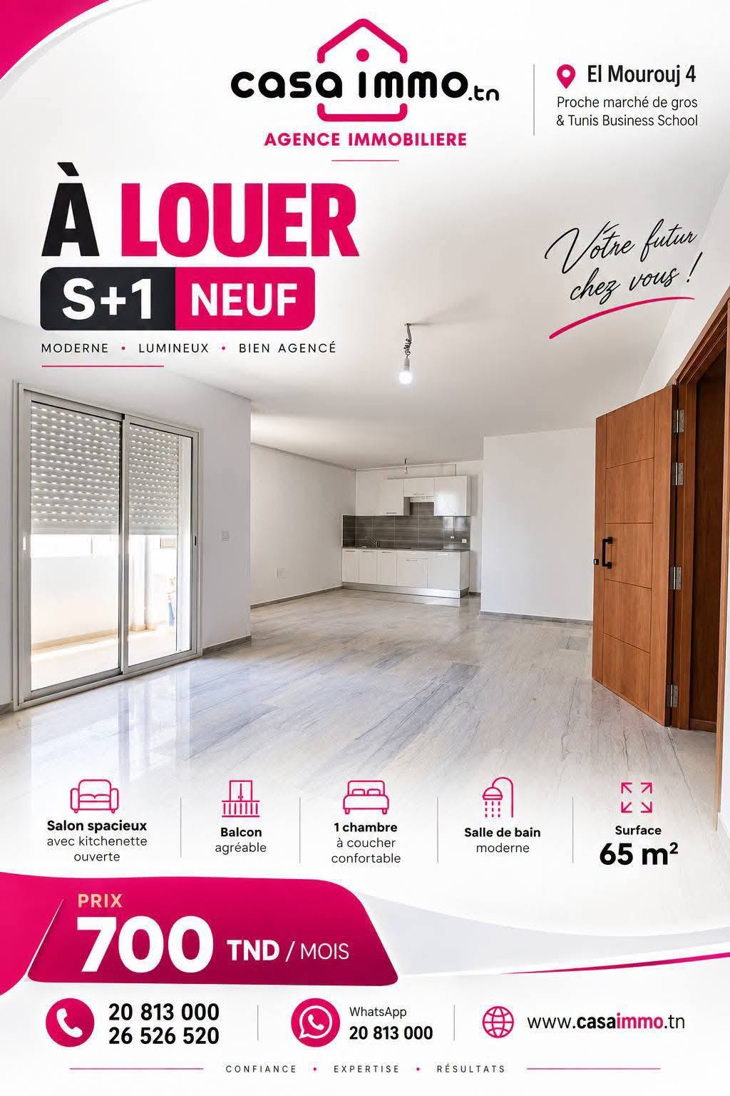 S1 à mourouj 4 jamais habité