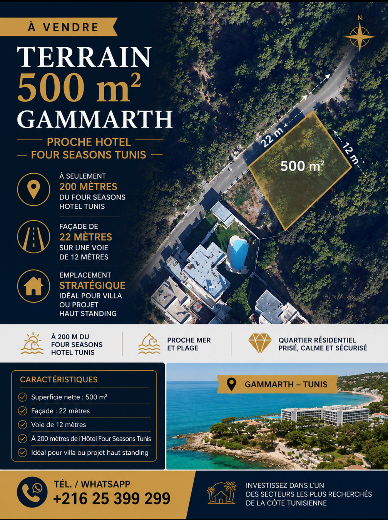 Terrain a gammarth
