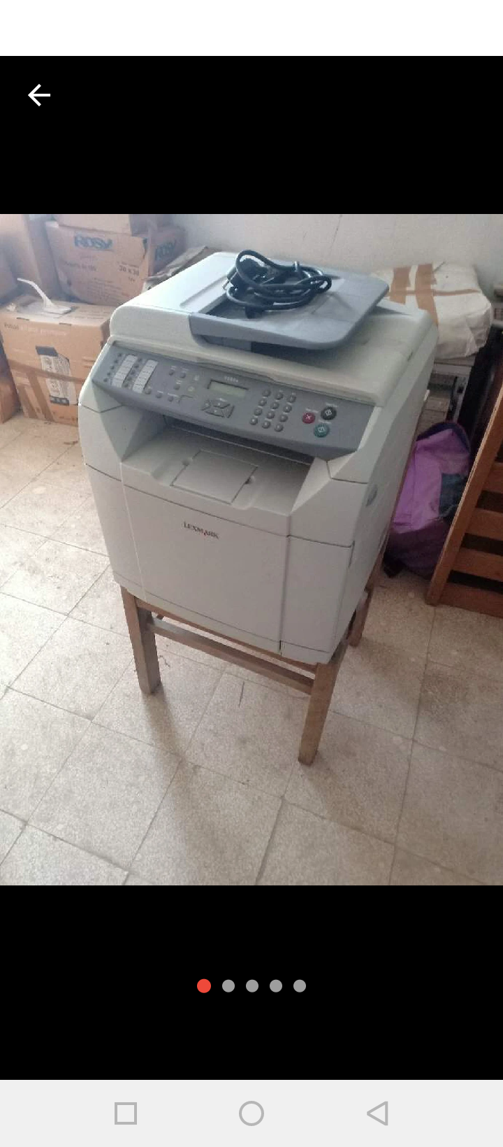 Multifonction laser lexmark x500n