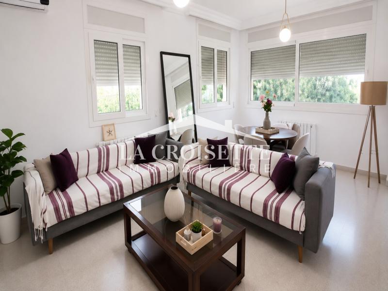 Etage de villa s2 meublé à la marsa mel0607