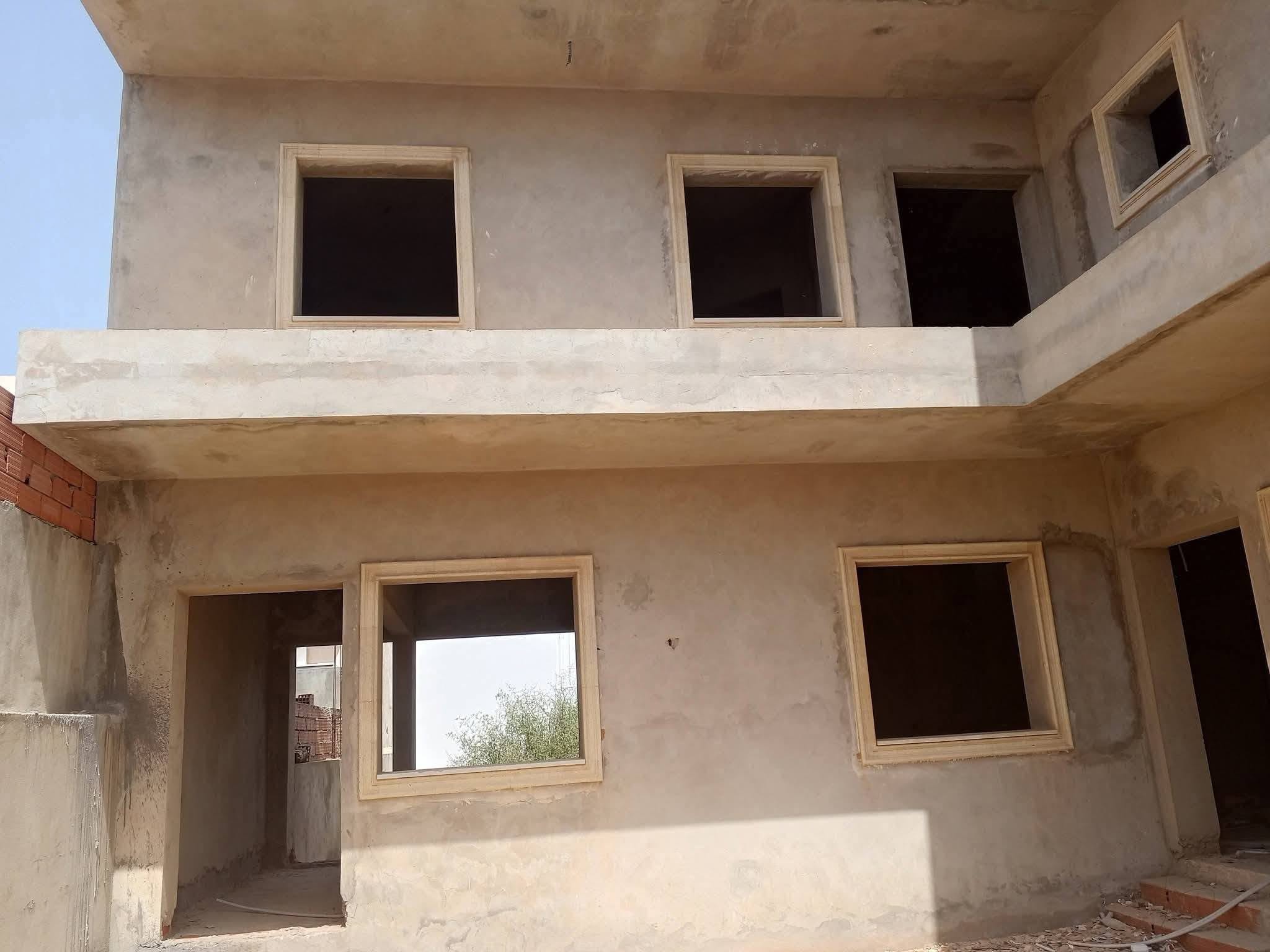 Maison en cours de construction