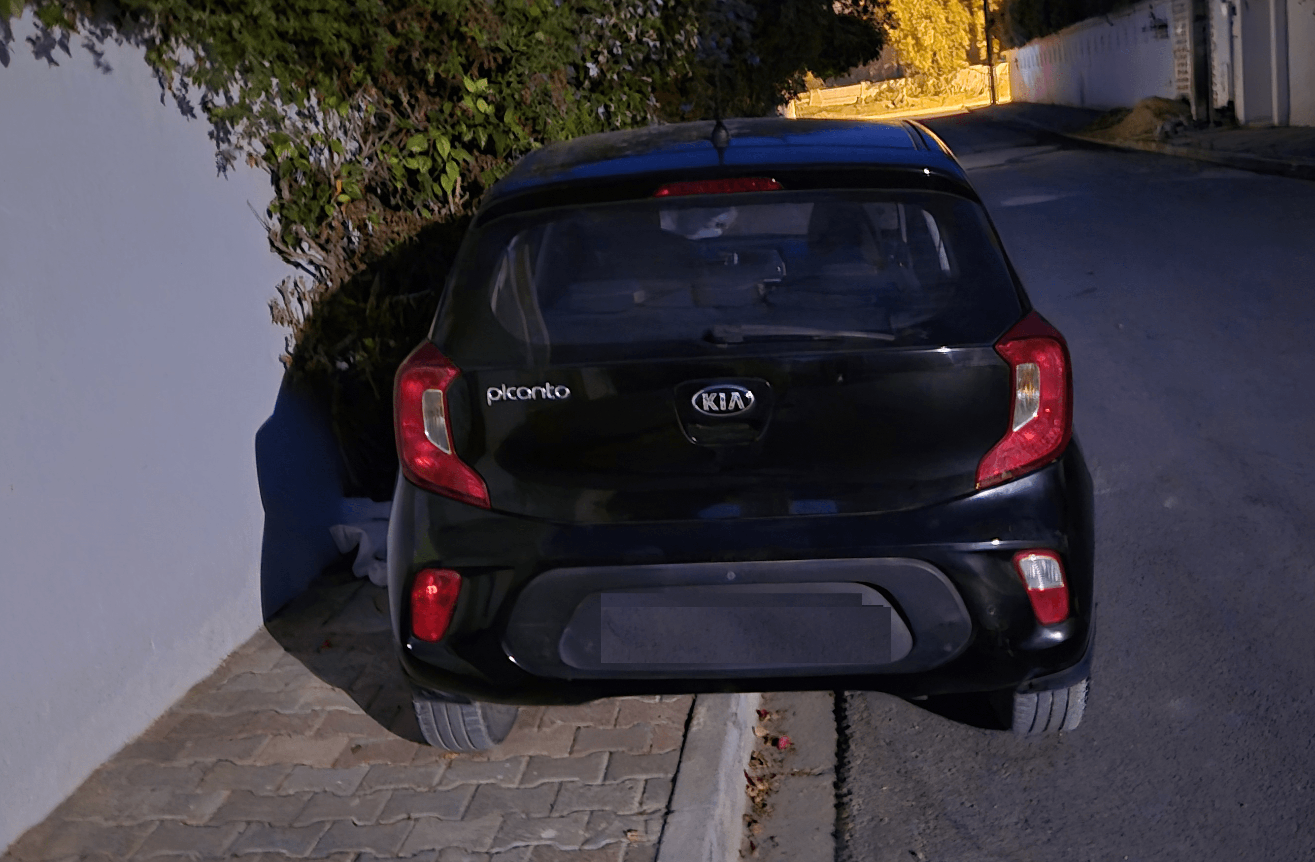 Kia picanto noir cause voyage