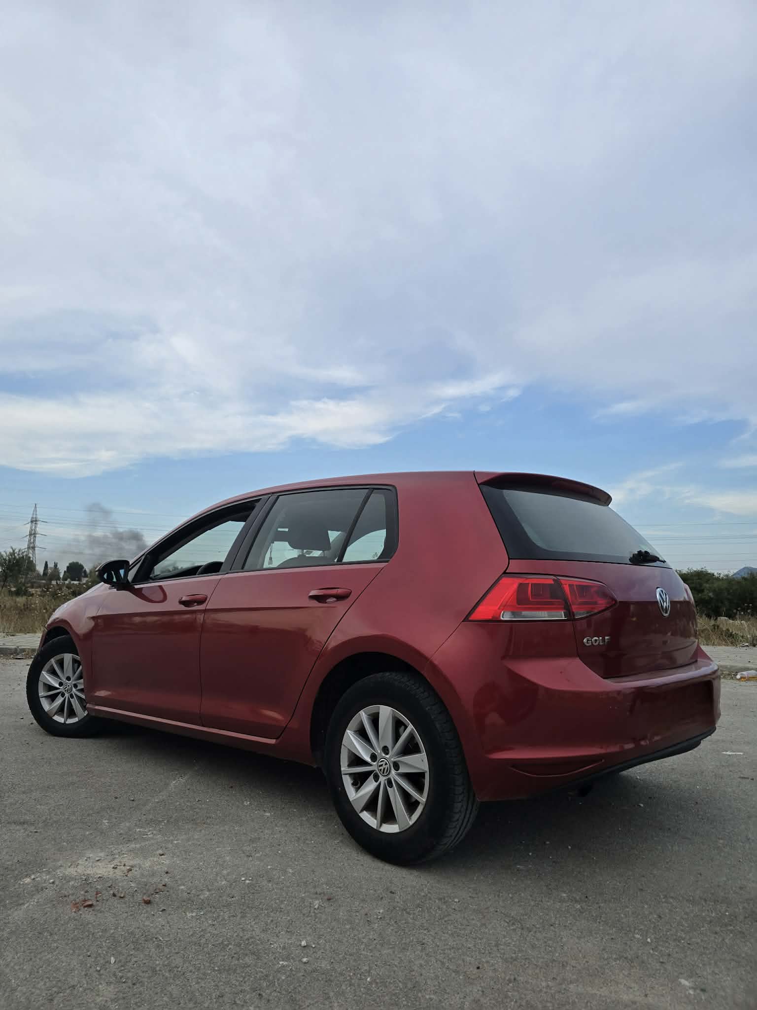 Volkswagen golf 7 prête à rouler