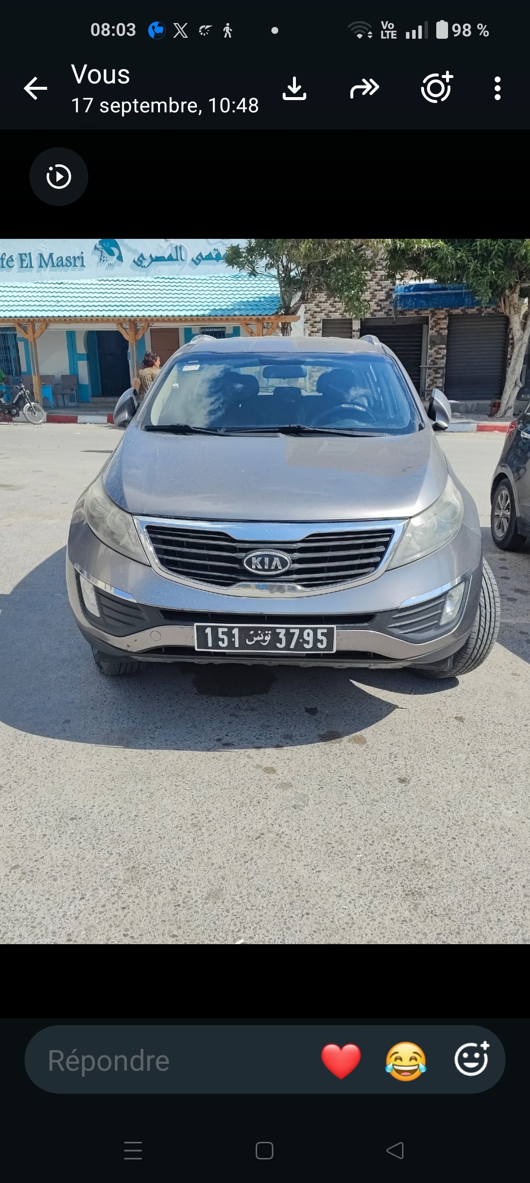 Voiture kia sportage