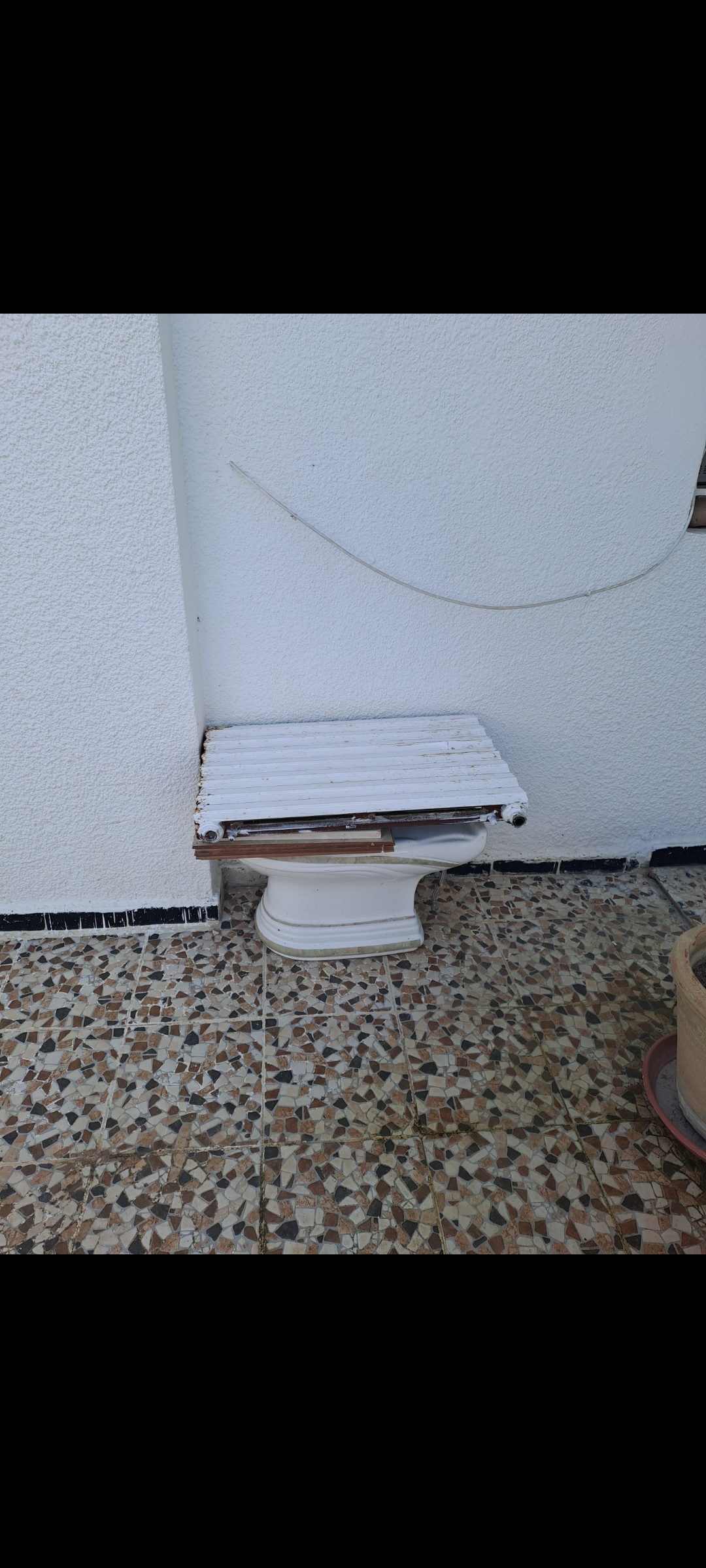 Bidet radiateur fonte bonne ocasion