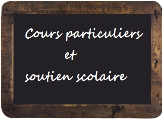 Cours particuliers toutes les matières