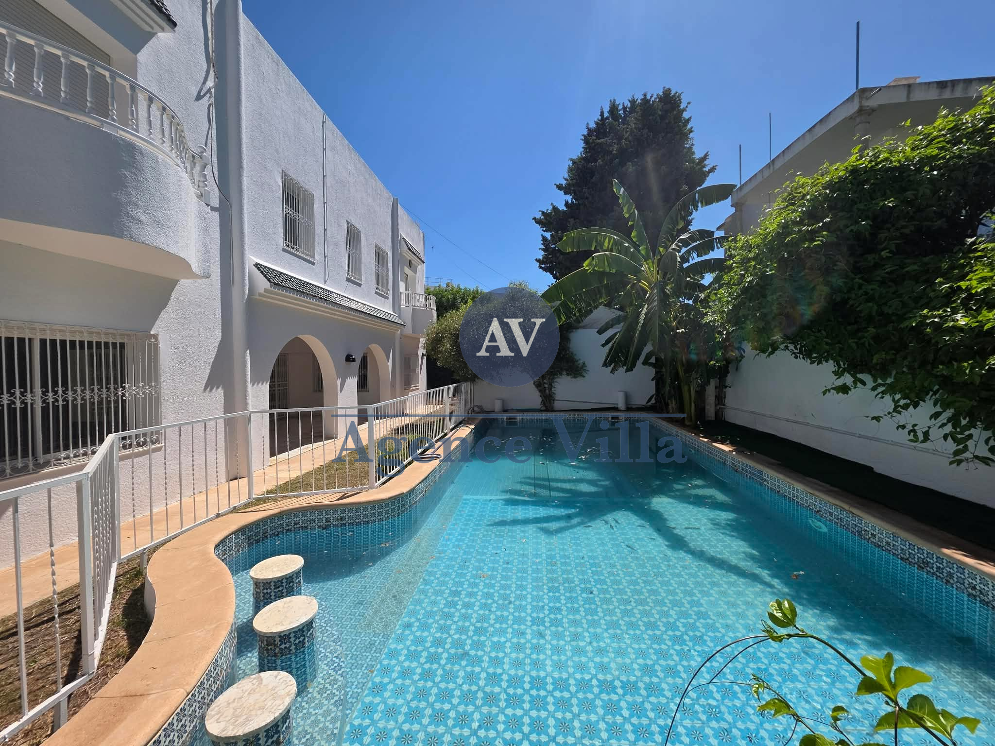 Villa s6 à carthage avec vue sur mer