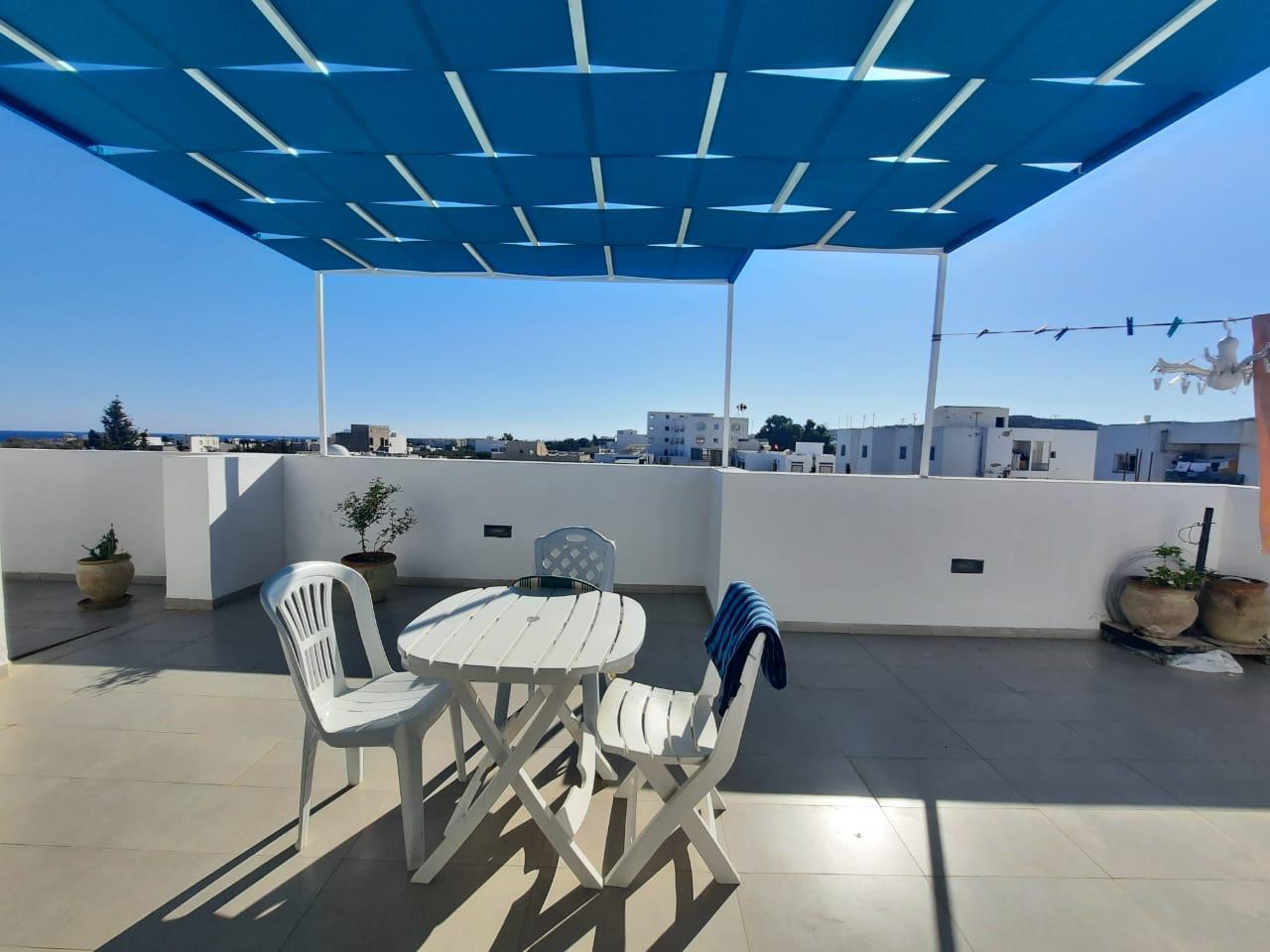 Hammamet nord s2 vue mer haut standing