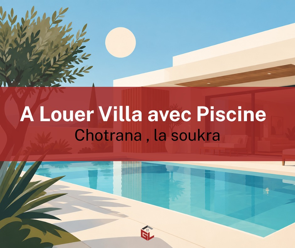 Villa avec piscine à chotrana