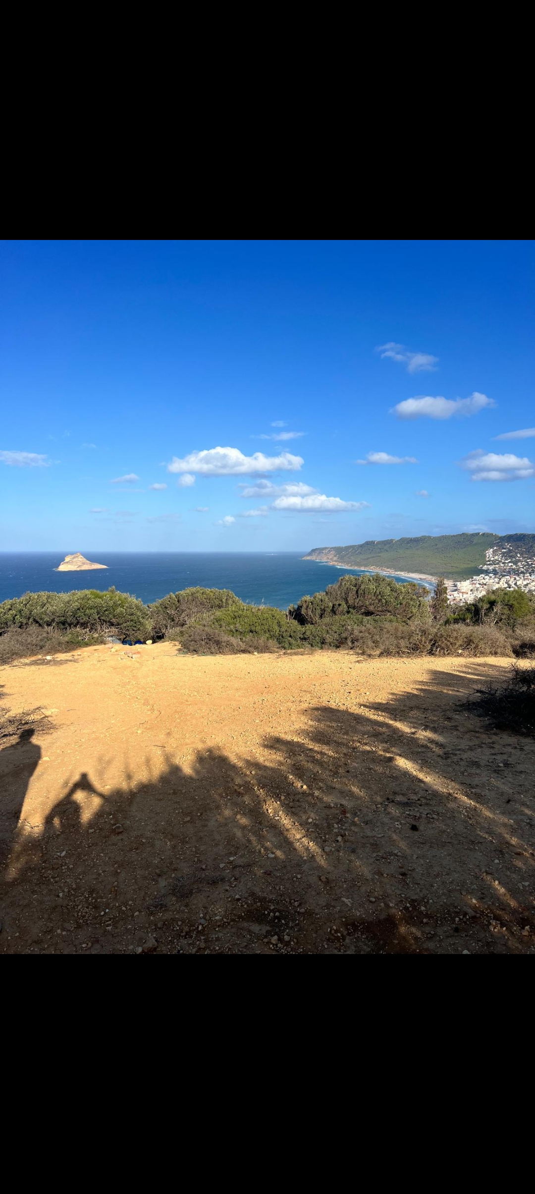 Terrain rafraf 1185 m2 vue panoramique 190 dt m2