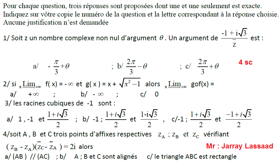 Mathématiques2027