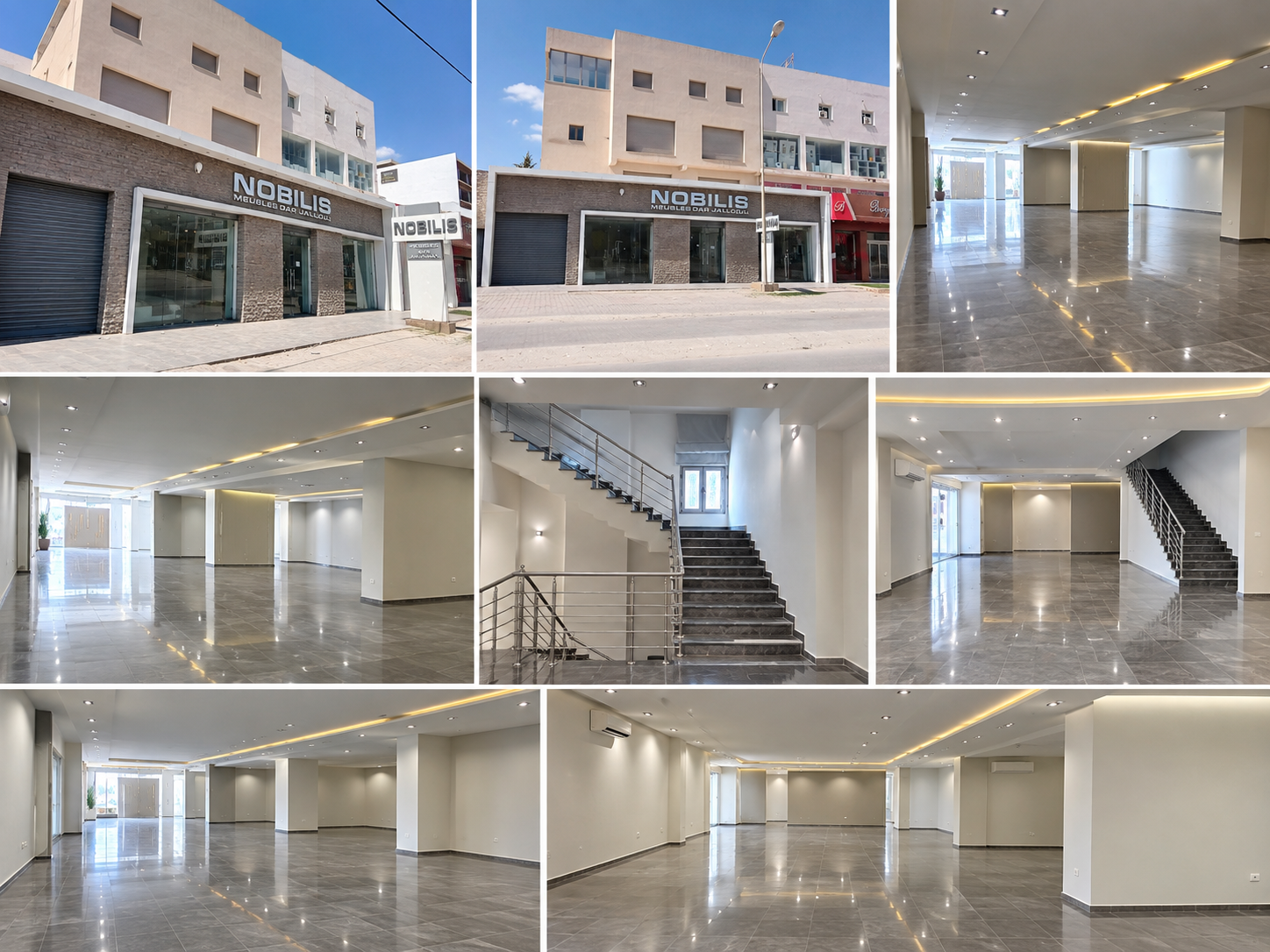 Locale commercial bien équipée