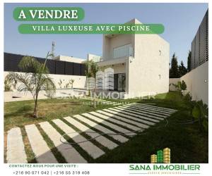 A villa de luxe avec piscine ref581a