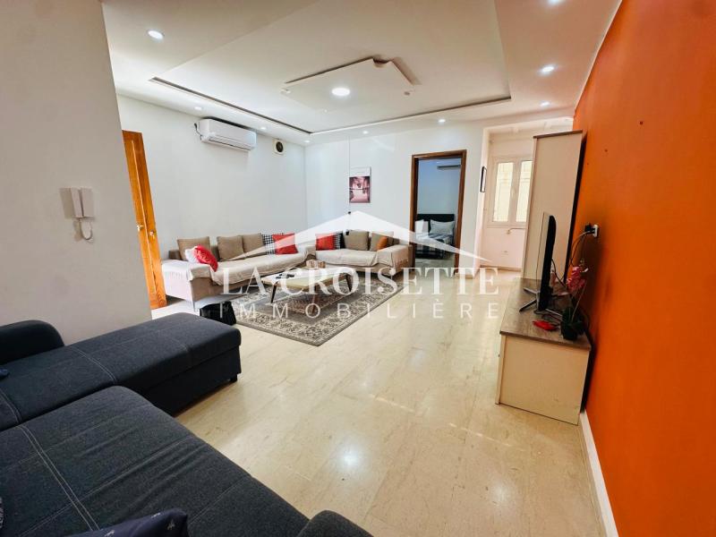 Villa s2 plain pied meublée à la marsa mvl0144
