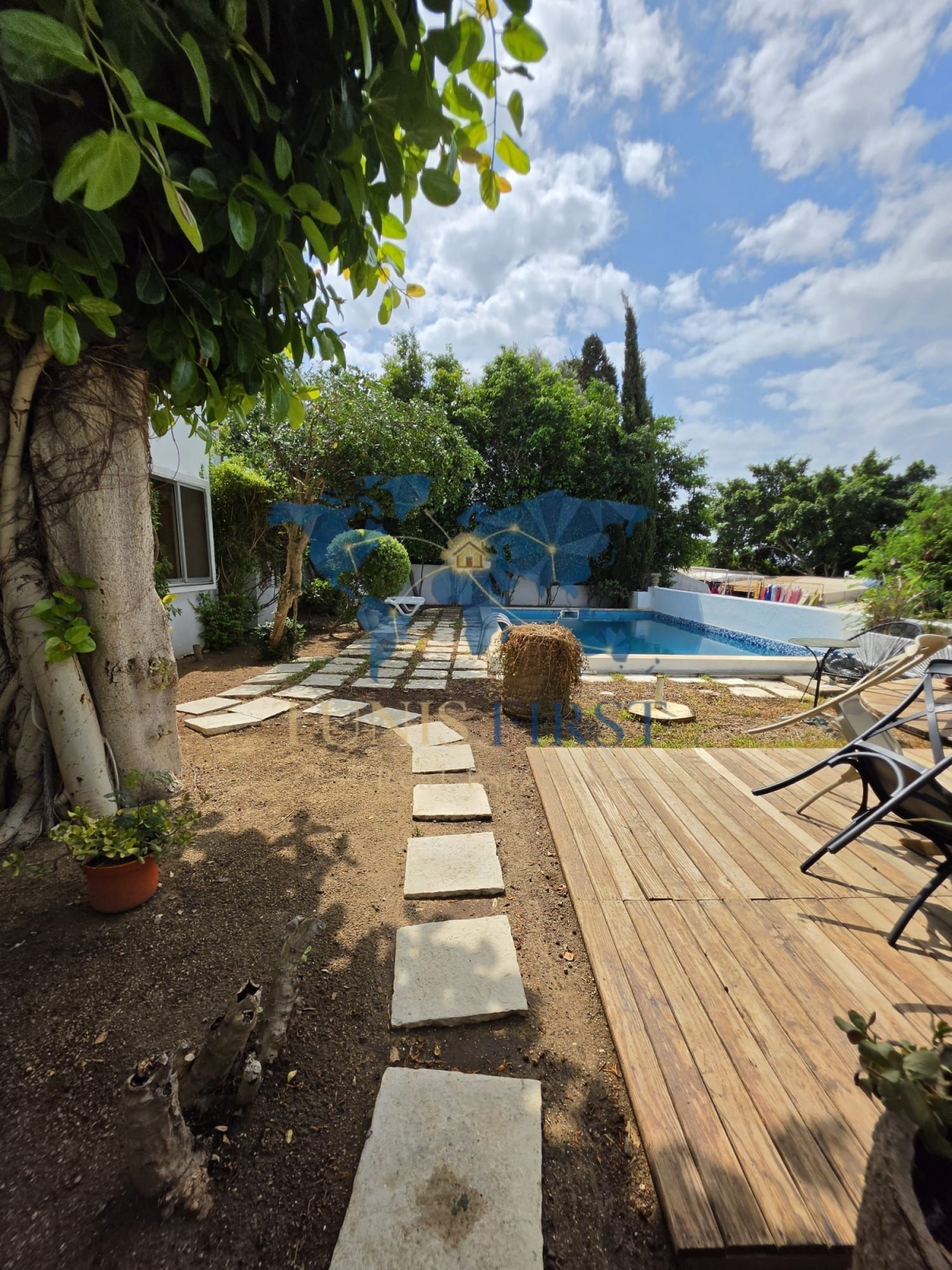 Villa avec piscine à sidi bou said