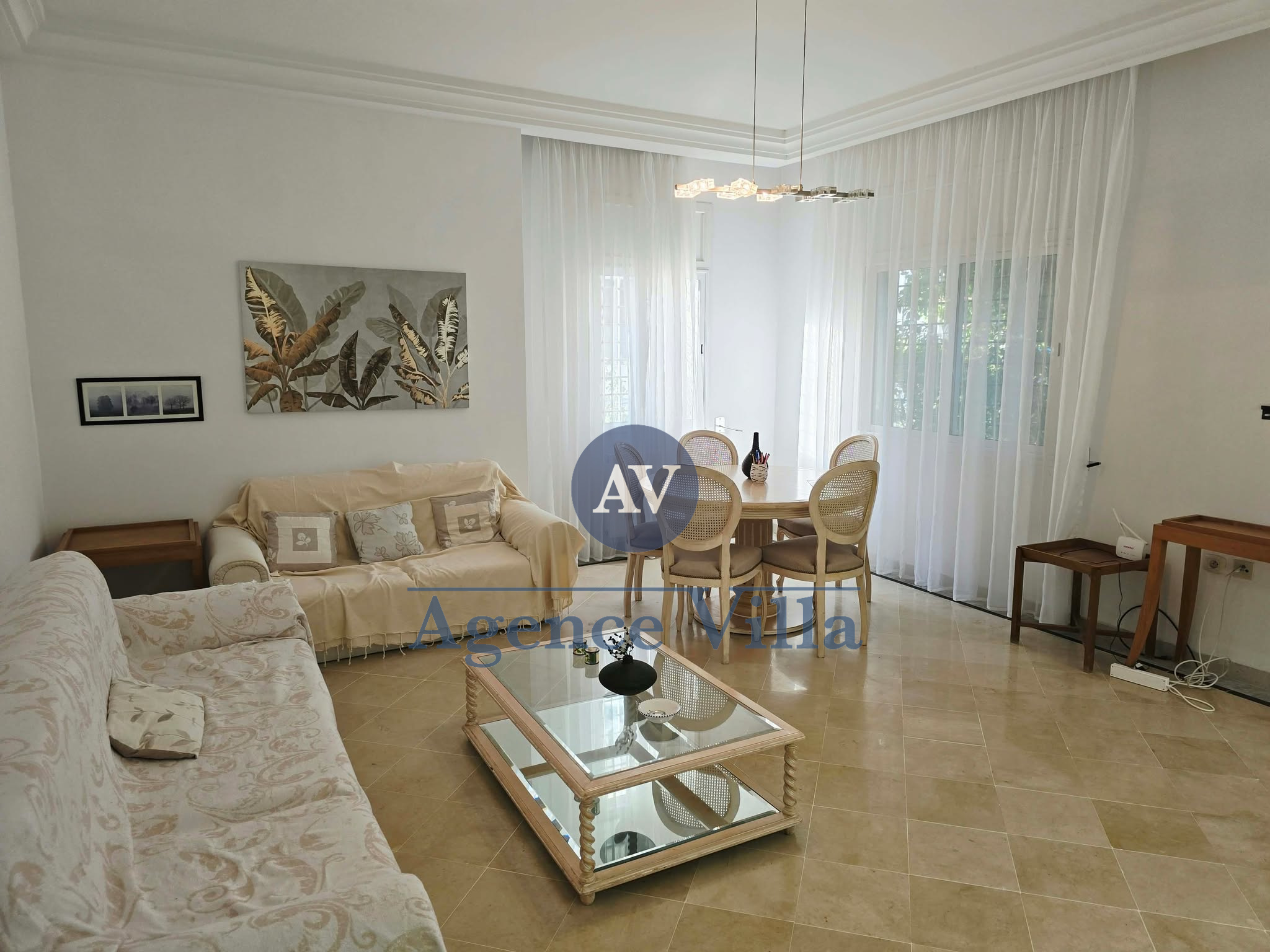 Appartement s2 meublé à la marsa plage