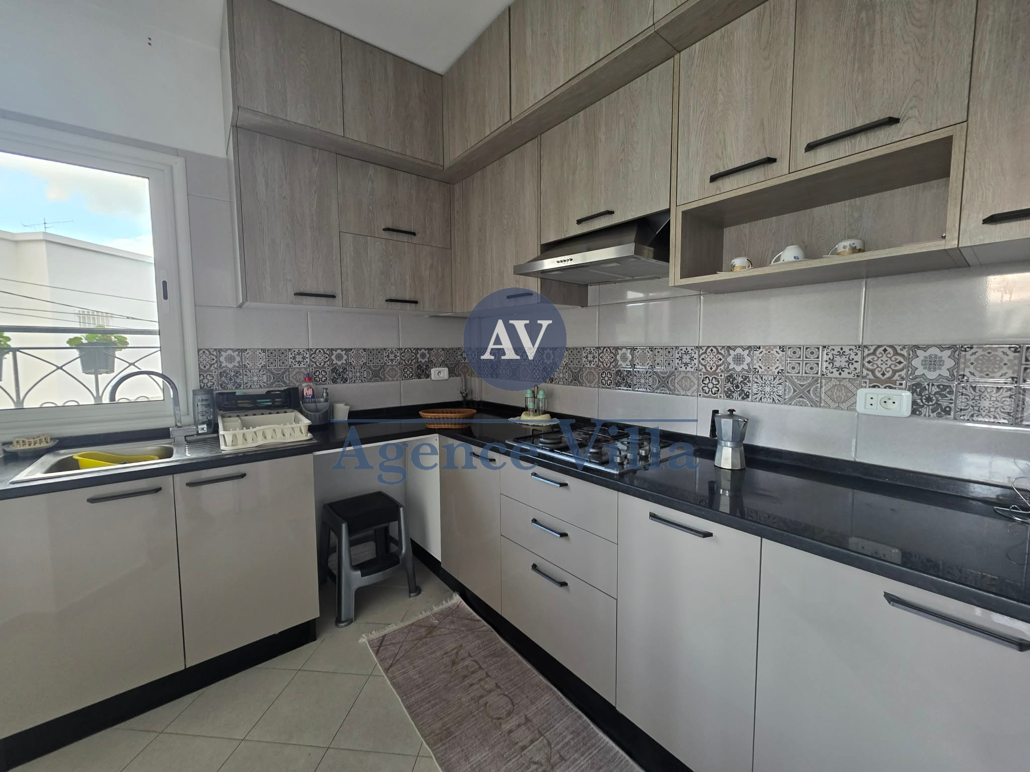 Appartement s1 entièrement meublé à la marsa