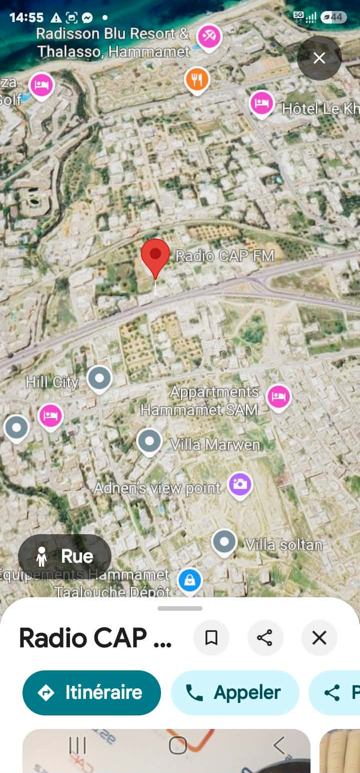 200m prés de cap fm hammamet