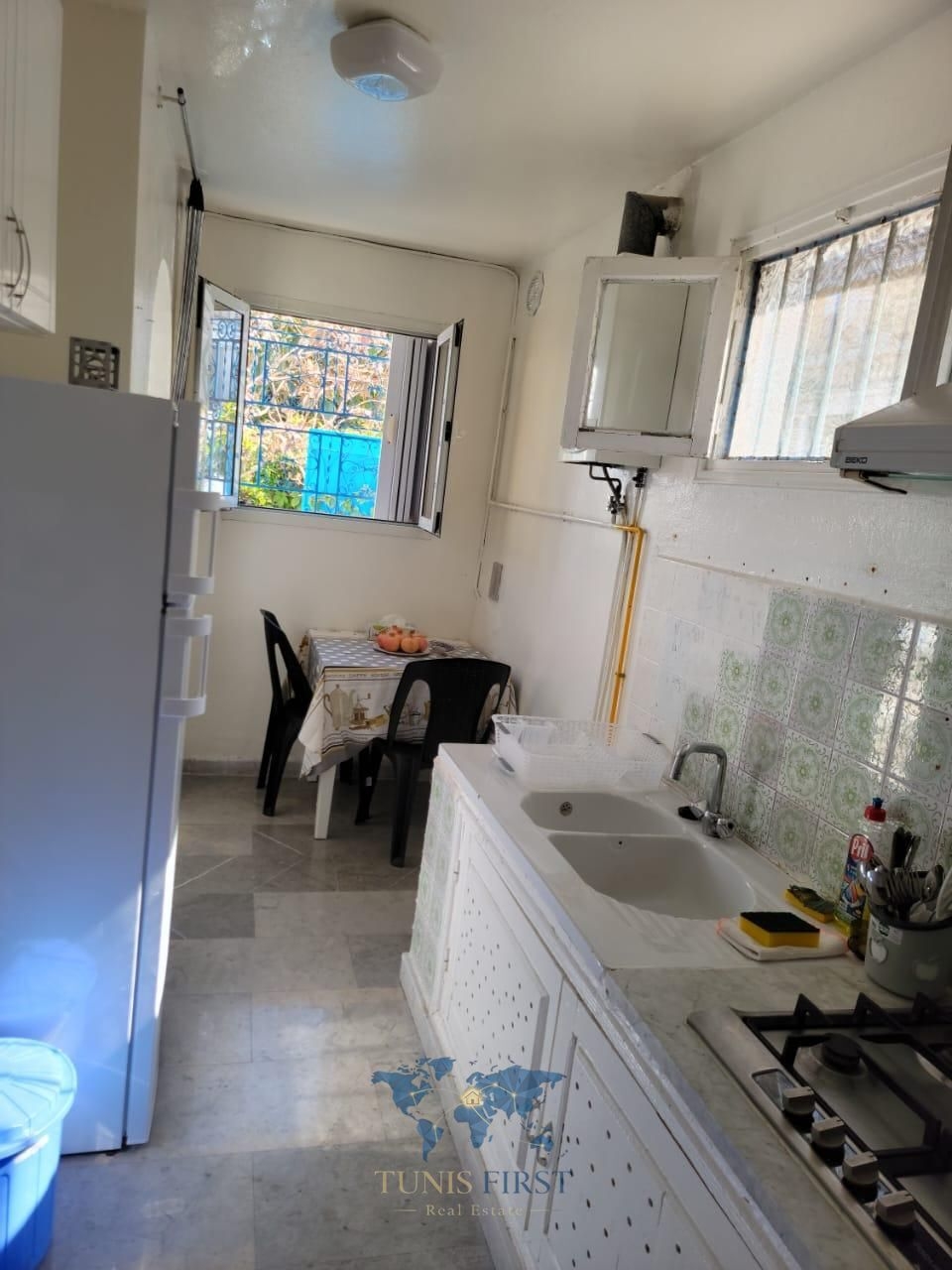 Rdc de villa s2 meublée à la marsa ennassim