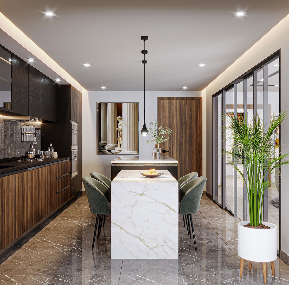 Duplex s3 neuf avec piscine à ain zaghouan