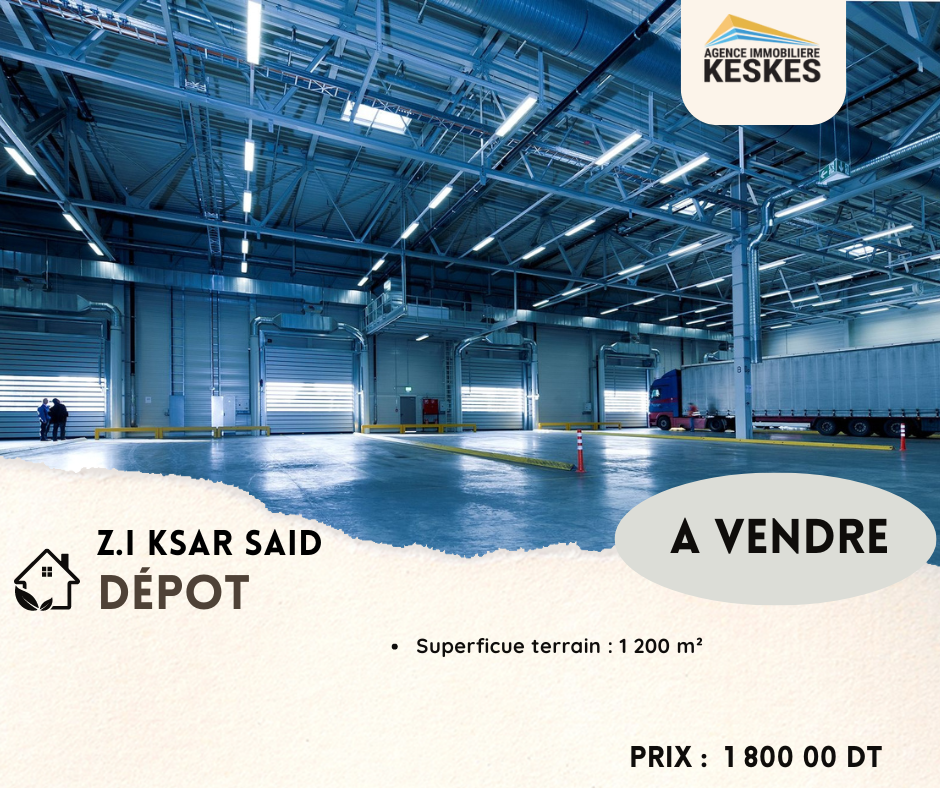 Dépot zone industriel ksar said