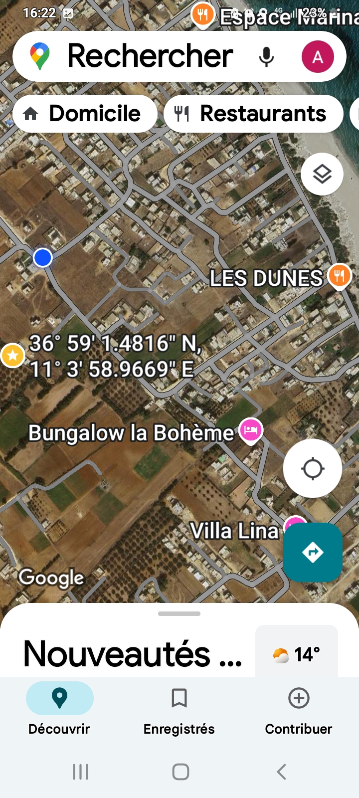 Villa plage dar alouch