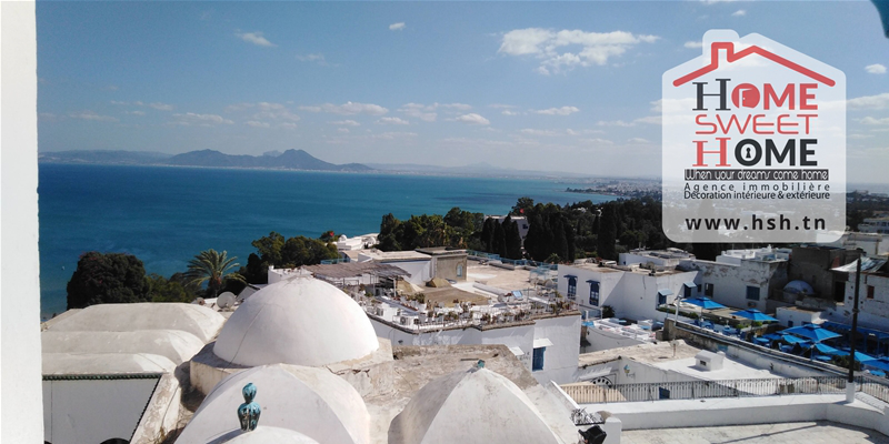 Villa santorin à sidi bou said