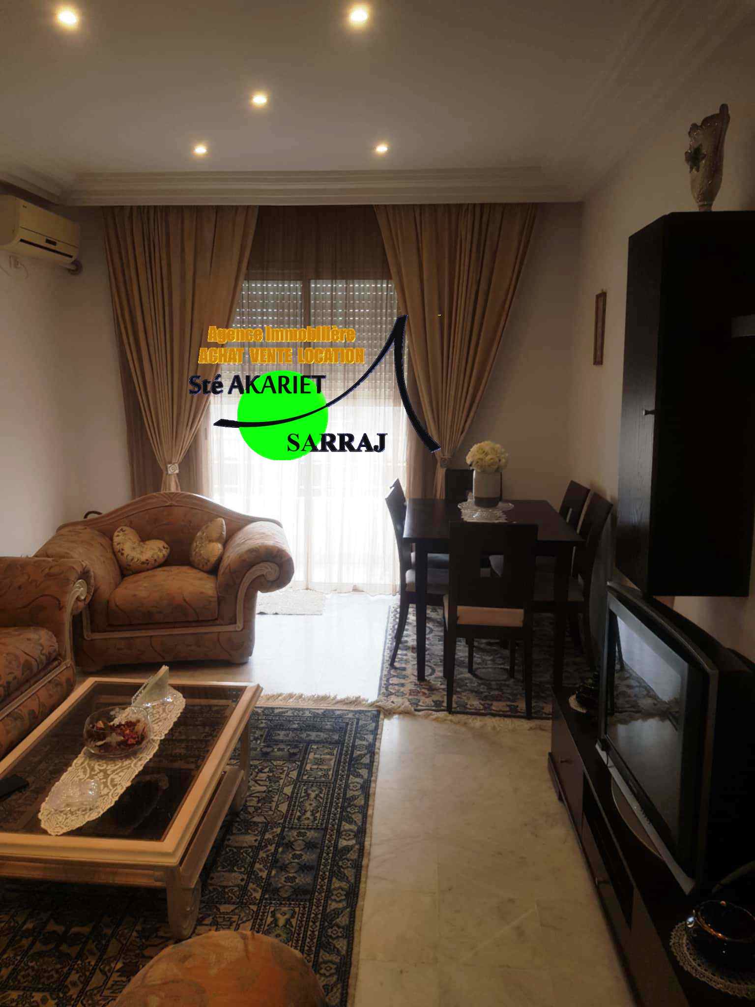 Superbe appartement s2 prés la poste de khzema est