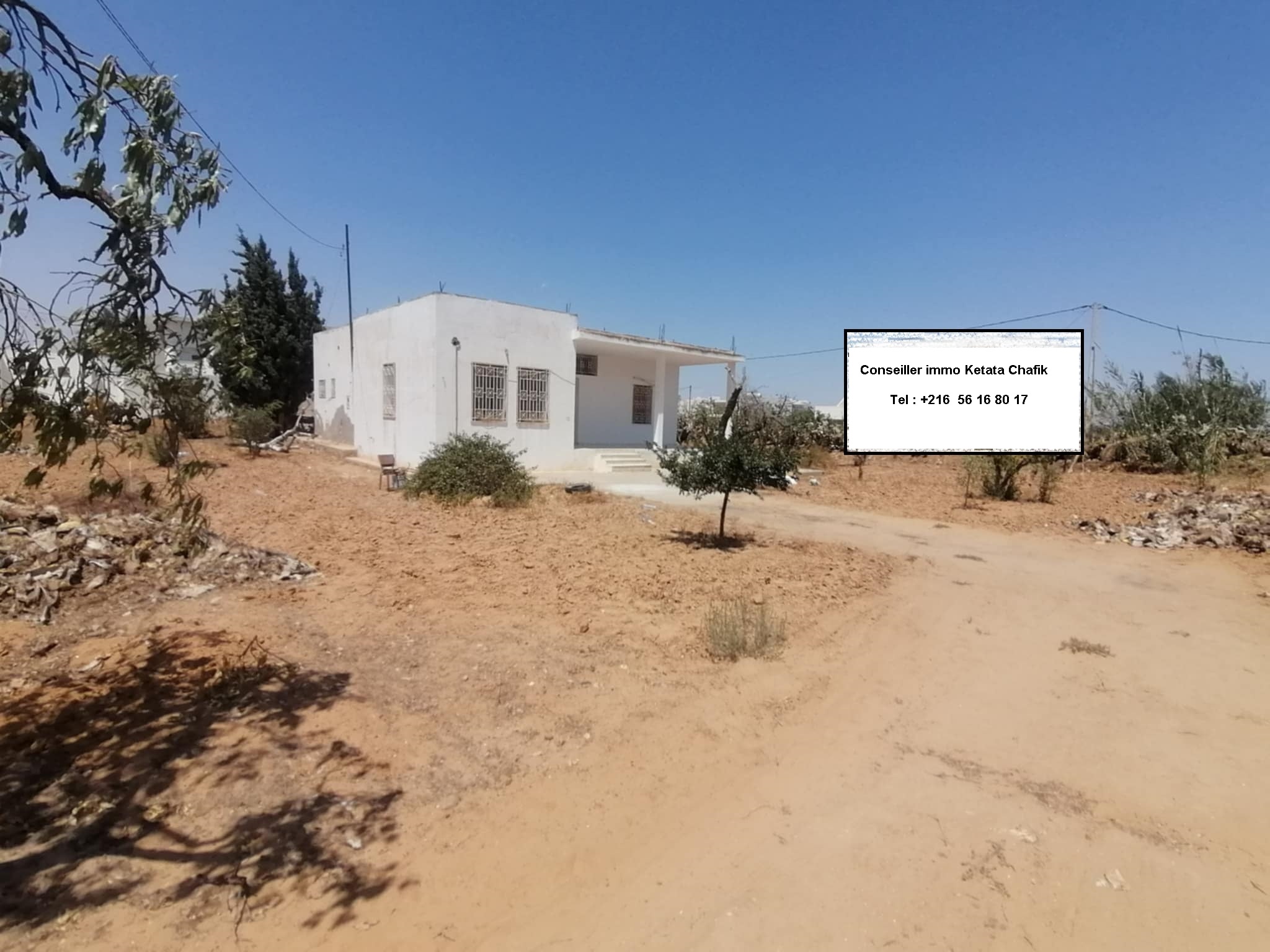 Sfax menzel chaker vnt maison 1135m2