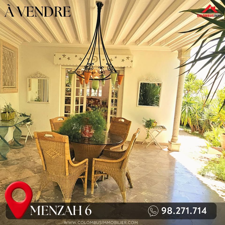 Villa au charme architectural avec jardin