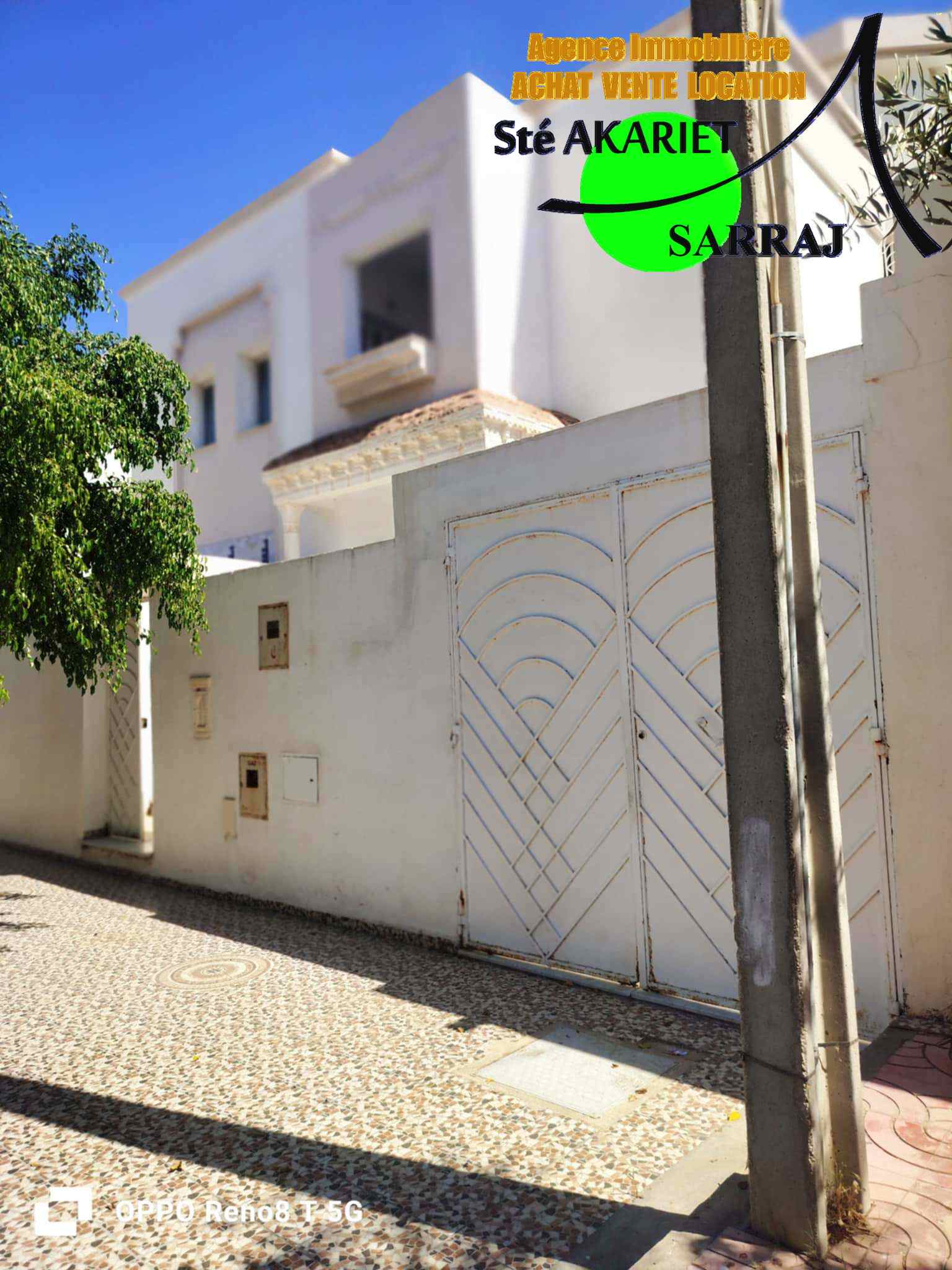 Occasion de villa sur la route principale sahloul