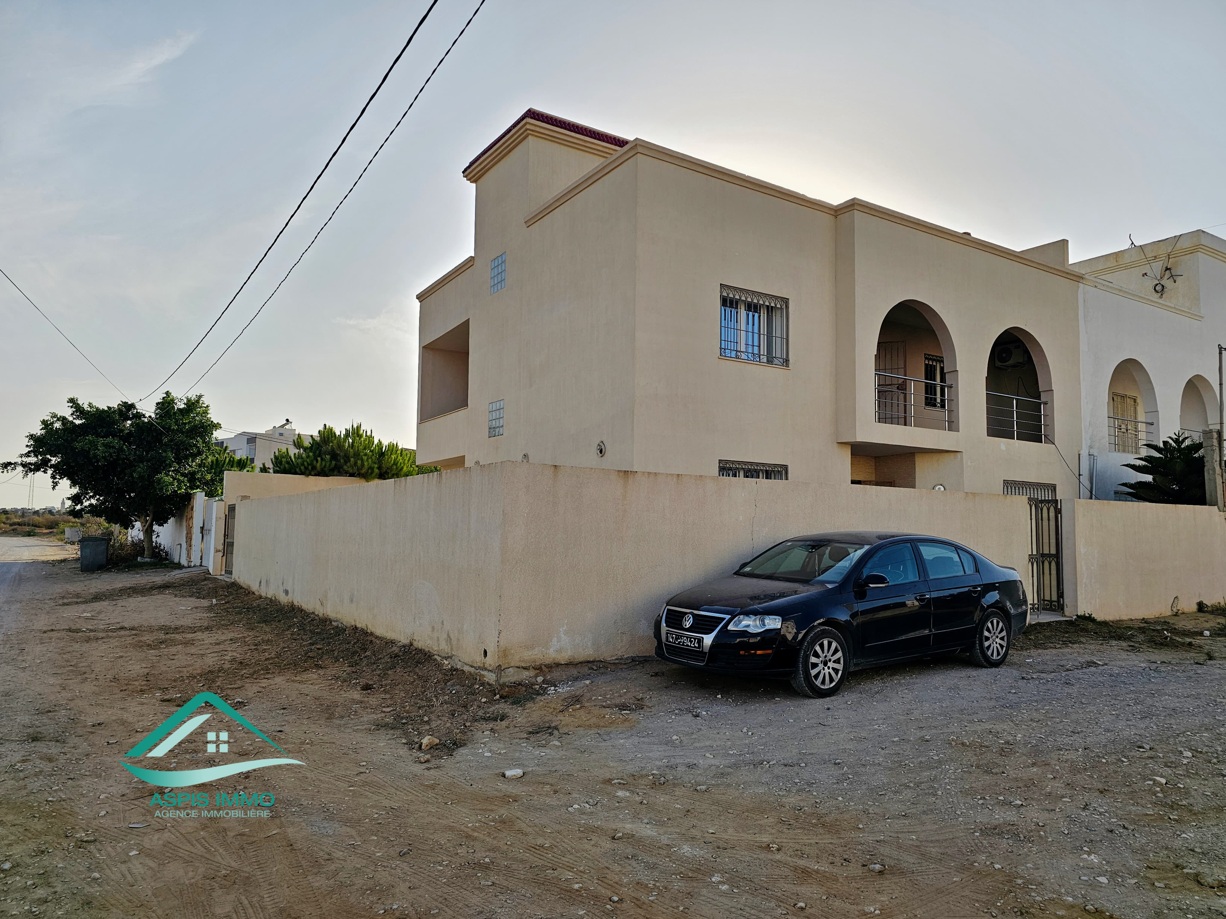 Vt1000maison à 120 mètres plage hammam ghzeez