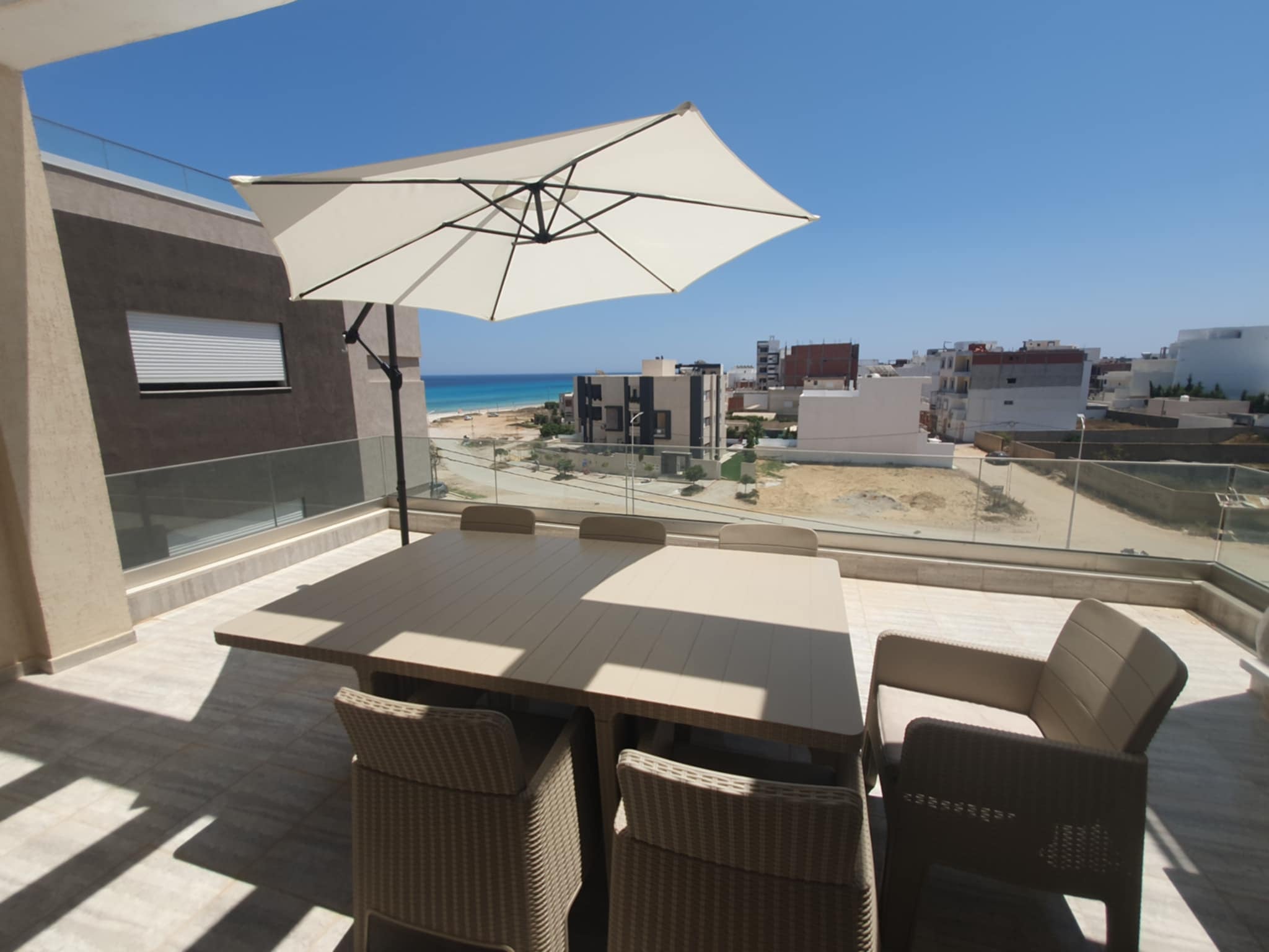 Deux appa prés de la plage de ezzahra kelibia