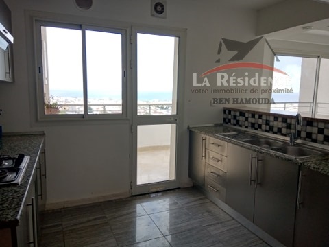Appartement haut standing vue sur mer à bizerte