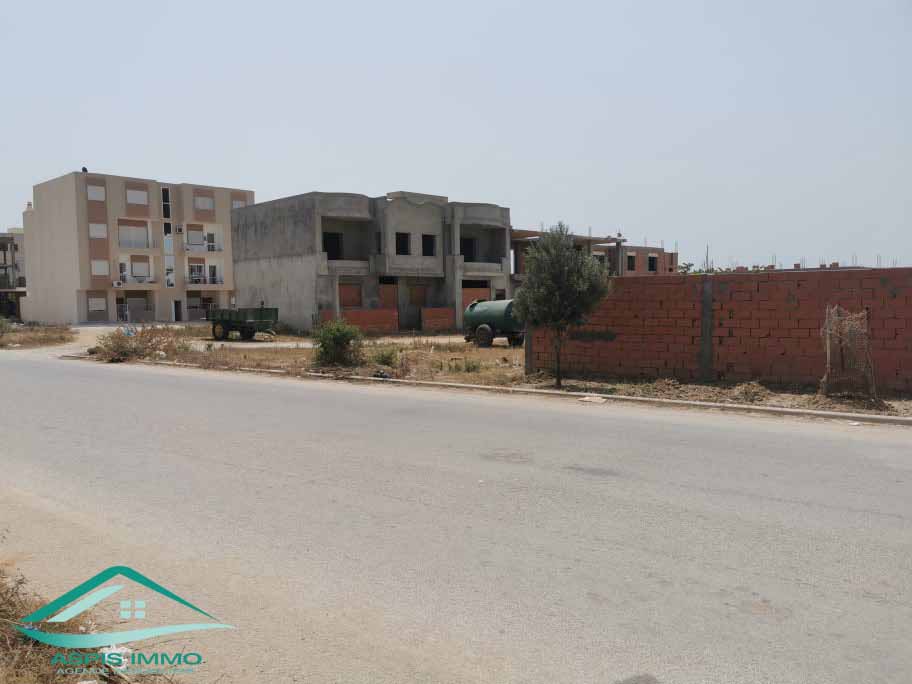 Vt638 terrain 250 m2 à cité mirdès 2 kelibia