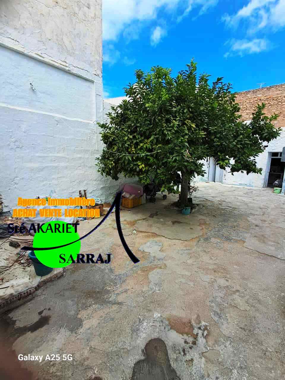 Maison arabe à démolir ou à rénover hammam sousse