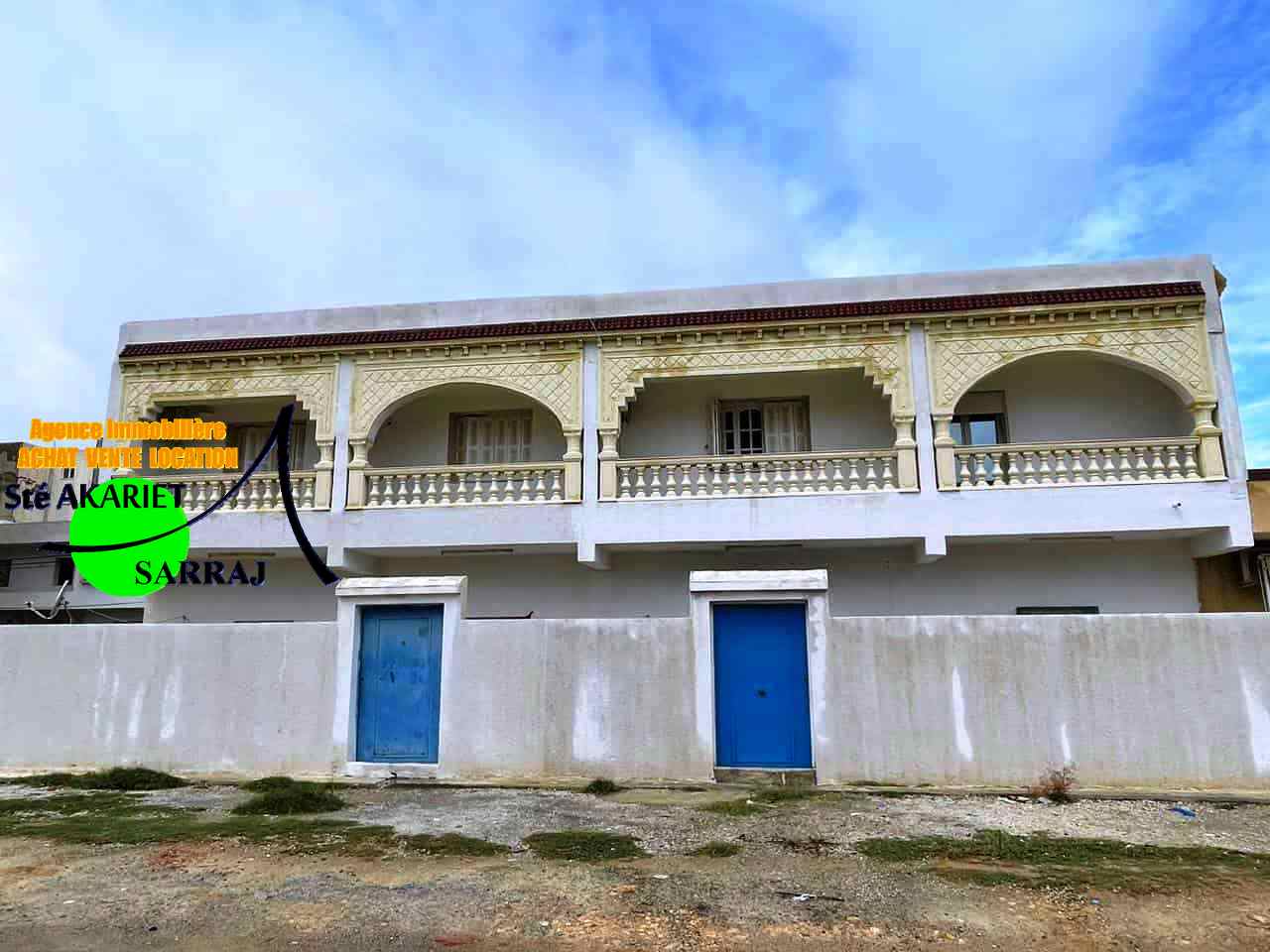 Maison r1 à 400m de la plage tantana chatt mariem