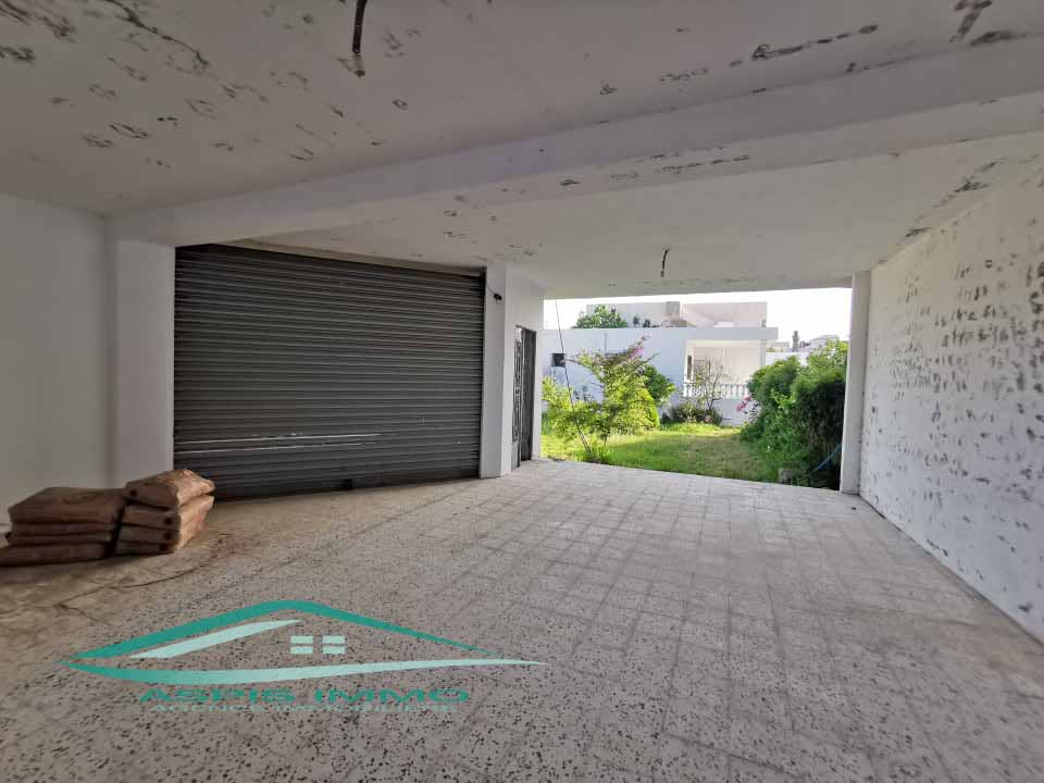 Vt676 maison 319 m2 iachevée à kelibia