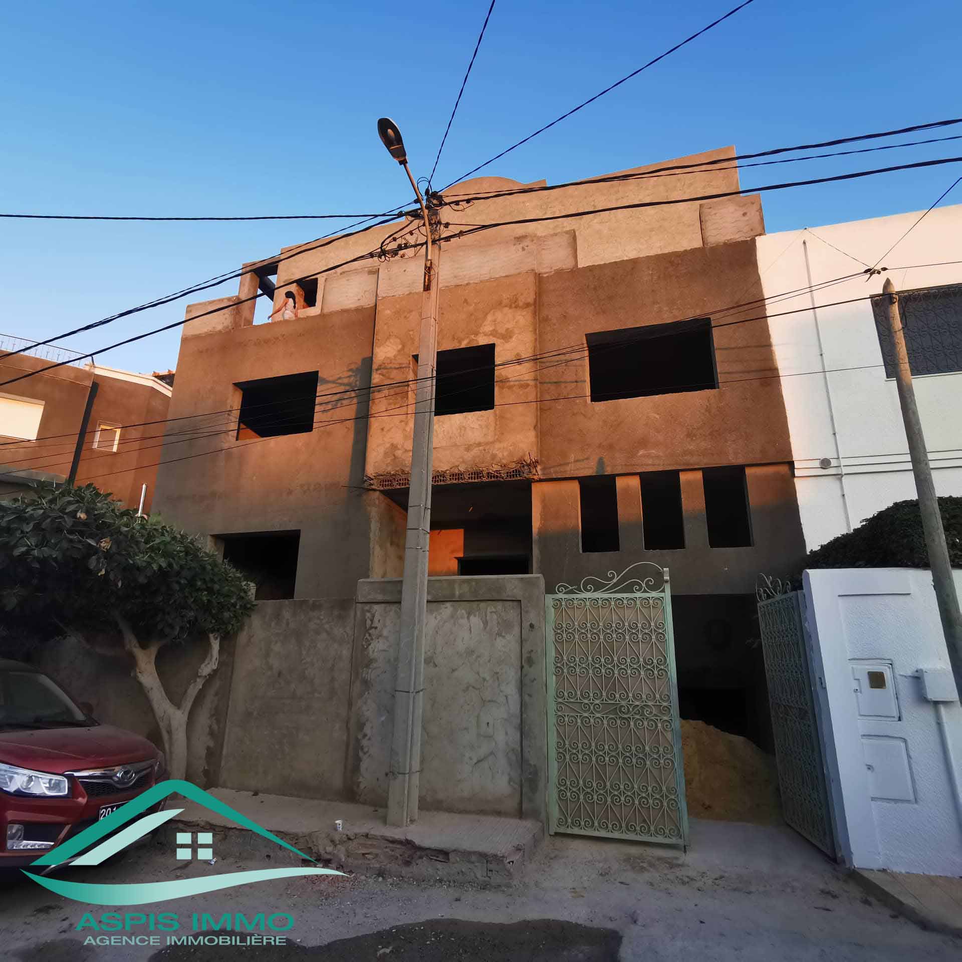 Vt739 villa 281 m2 à cité riadh kelibia