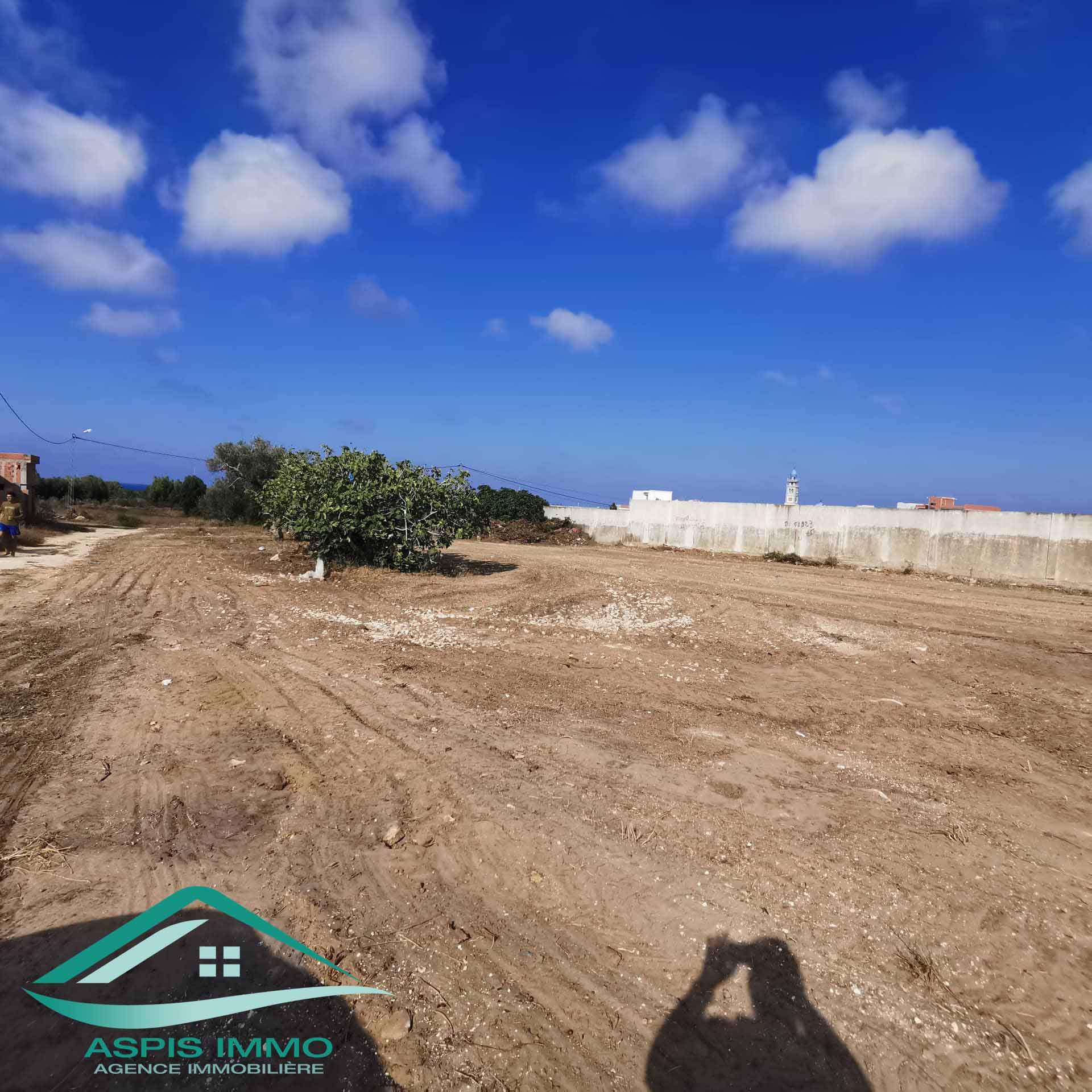 Vt744 terrain 125 m2 à hammam ghzeez