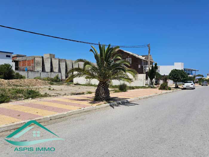 Vt820 terrain 199 m2 à el mansourah kelibia