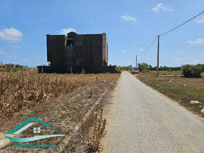 Vt835 terrain 280 m2 à cité jadaria kelibia