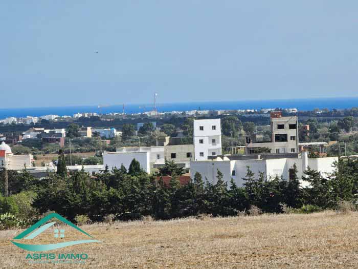 Vt850 terrain agricole 5980 m2 à tamezrat kelibia