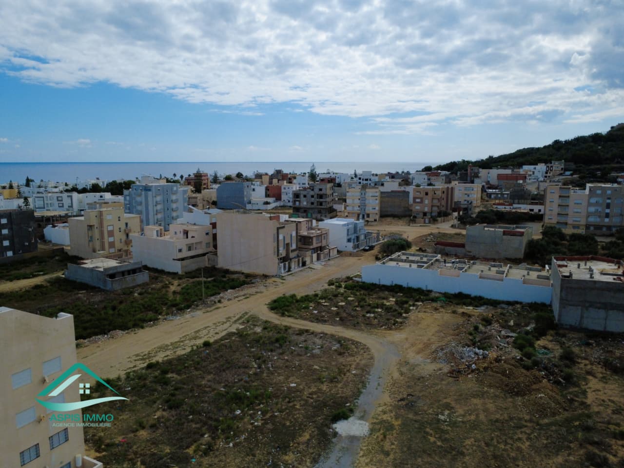 Vt919 terrain 243 m2 à jinen mansourah kelibia